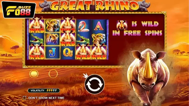 Tìm hiểu chi tiết về game Great Rhino Fo88