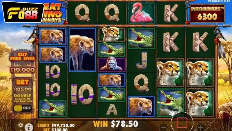 Các tính năng nổi bật trong game Great Rhino Fo88