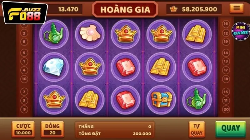 Hướng dẫn cách chơi Nổ Hũ Kim Tự Tháp Fo88