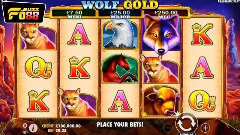 Giới thiệu về game Wolf Gold Fo88